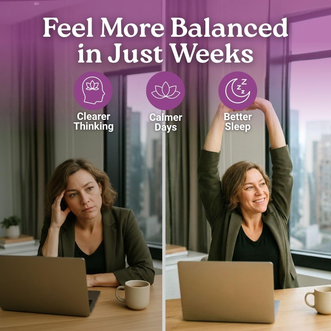 Swiss Activa+ Women's Balance Supplement side view