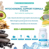 swiss bioenergetics CoQ10 MitoDefence 300mg supplement packaging