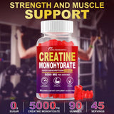 swiss bioenergetics Creatine Gummies bottle with serving suggestion