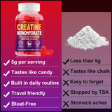 swiss bioenergetics Creatine Gummies group with lifestyle background