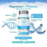 swiss bioenergetics Magnesium L-Threonate Capsules side view