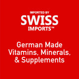 Swiss Imports Vitamin C effervescent tablets showing nutritional information