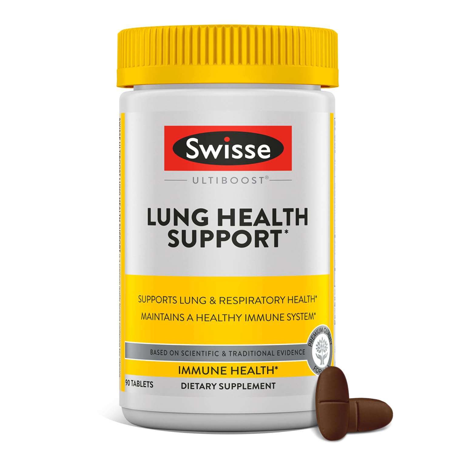 Swisse Lung Health Supplement 150g front view