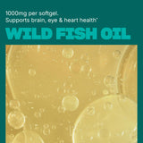 Swisse Omega-3 Fish Oil softgels side view