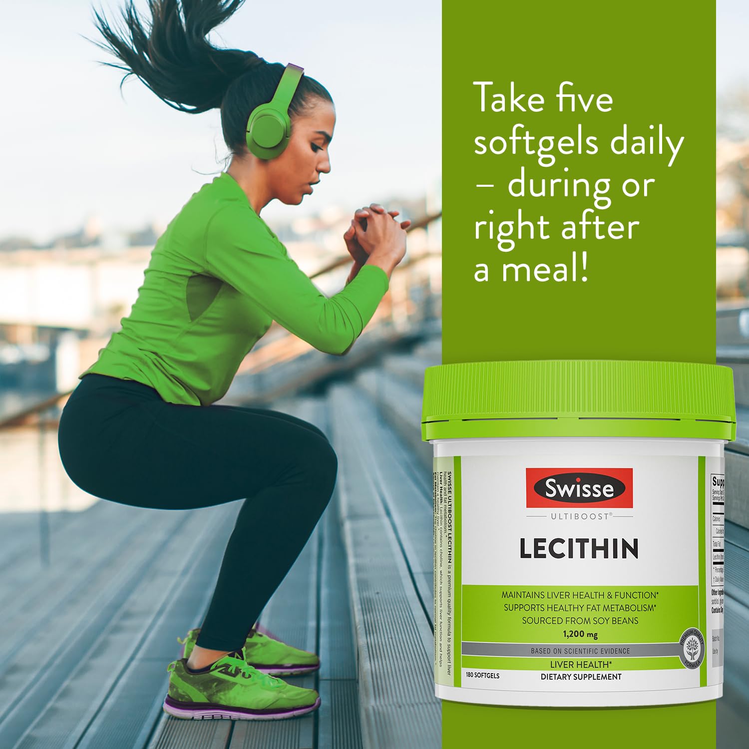 Swisse Soy Lecithin Capsules 3000mg ingredients list