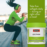 Swisse Soy Lecithin Capsules 3000mg ingredients list