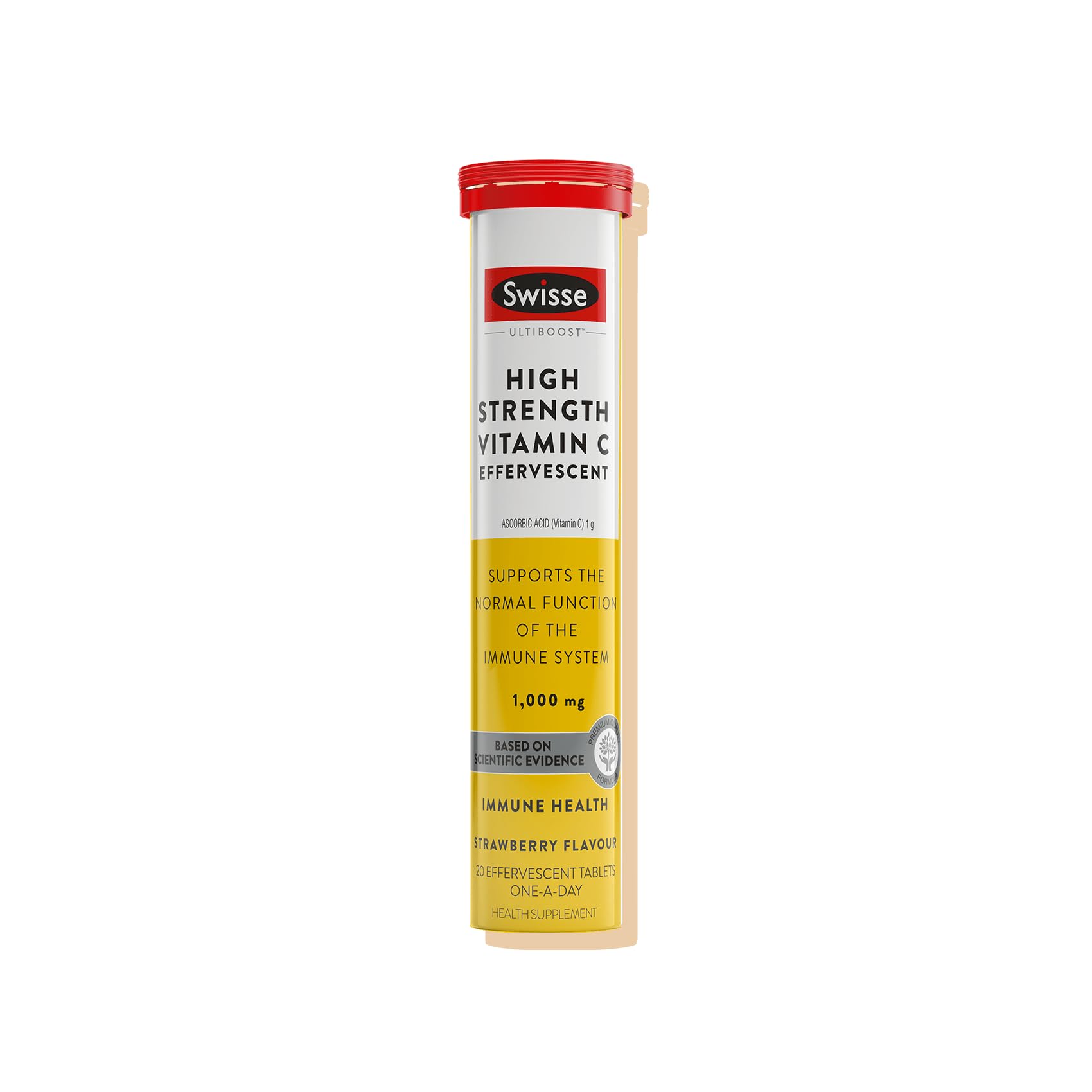 Swisse Vitamin C 1000mg tablet dissolving in water