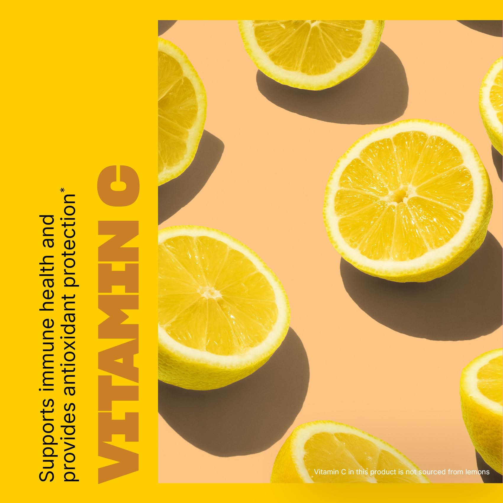Swisse Vitamin C 1000mg tablet in a glass of water