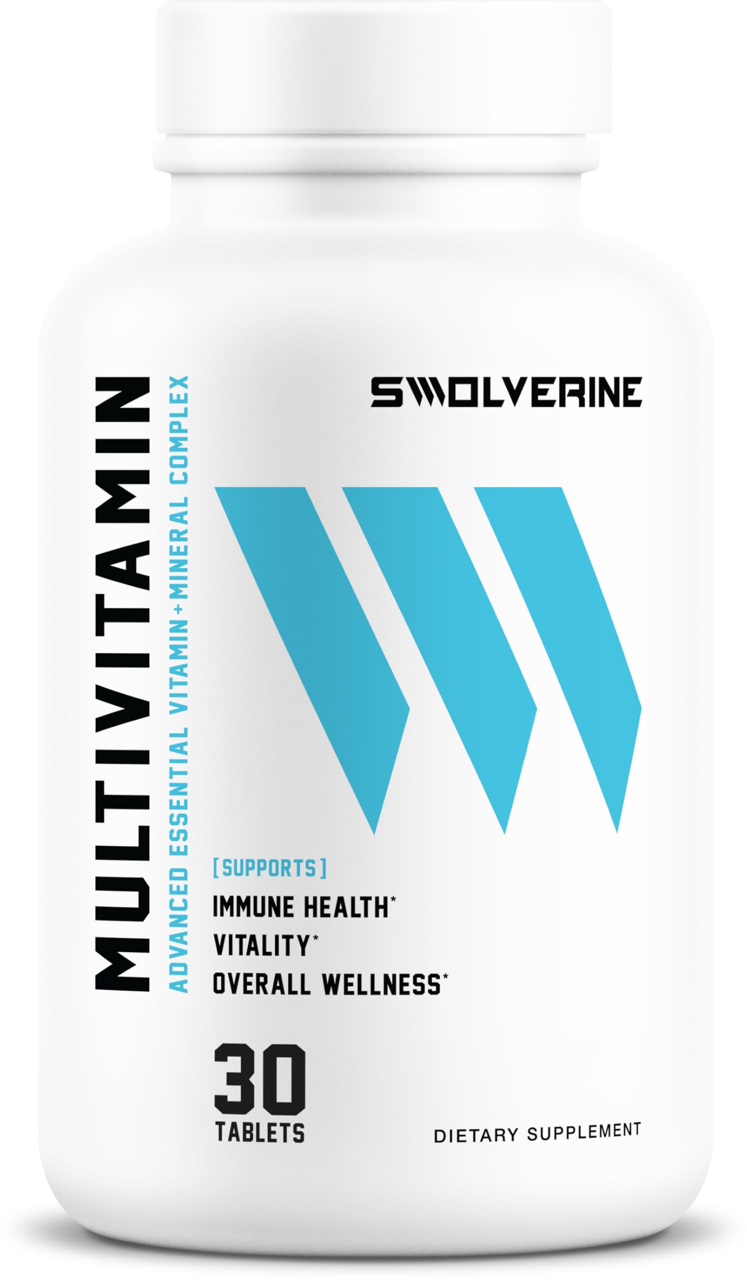 Swolverine Multivitamin 60 Tablets front view