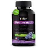 SYLAN Resveratrol 1000mg Capsules front view
