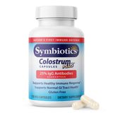 Symbiotics Bovine Colostrum Capsules front view