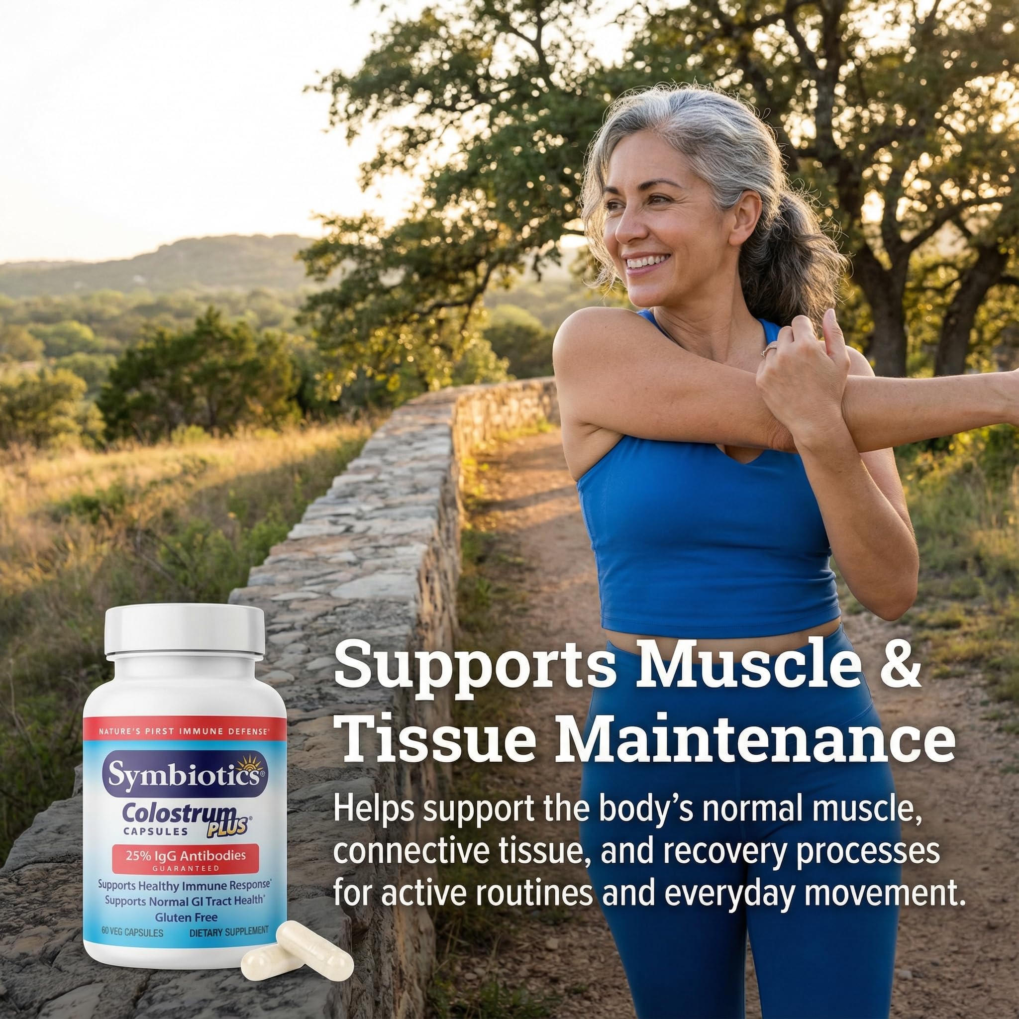 Symbiotics Bovine Colostrum Capsules ingredients list