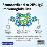 Symbiotics Bovine Colostrum Powder unflavoured powder close-up