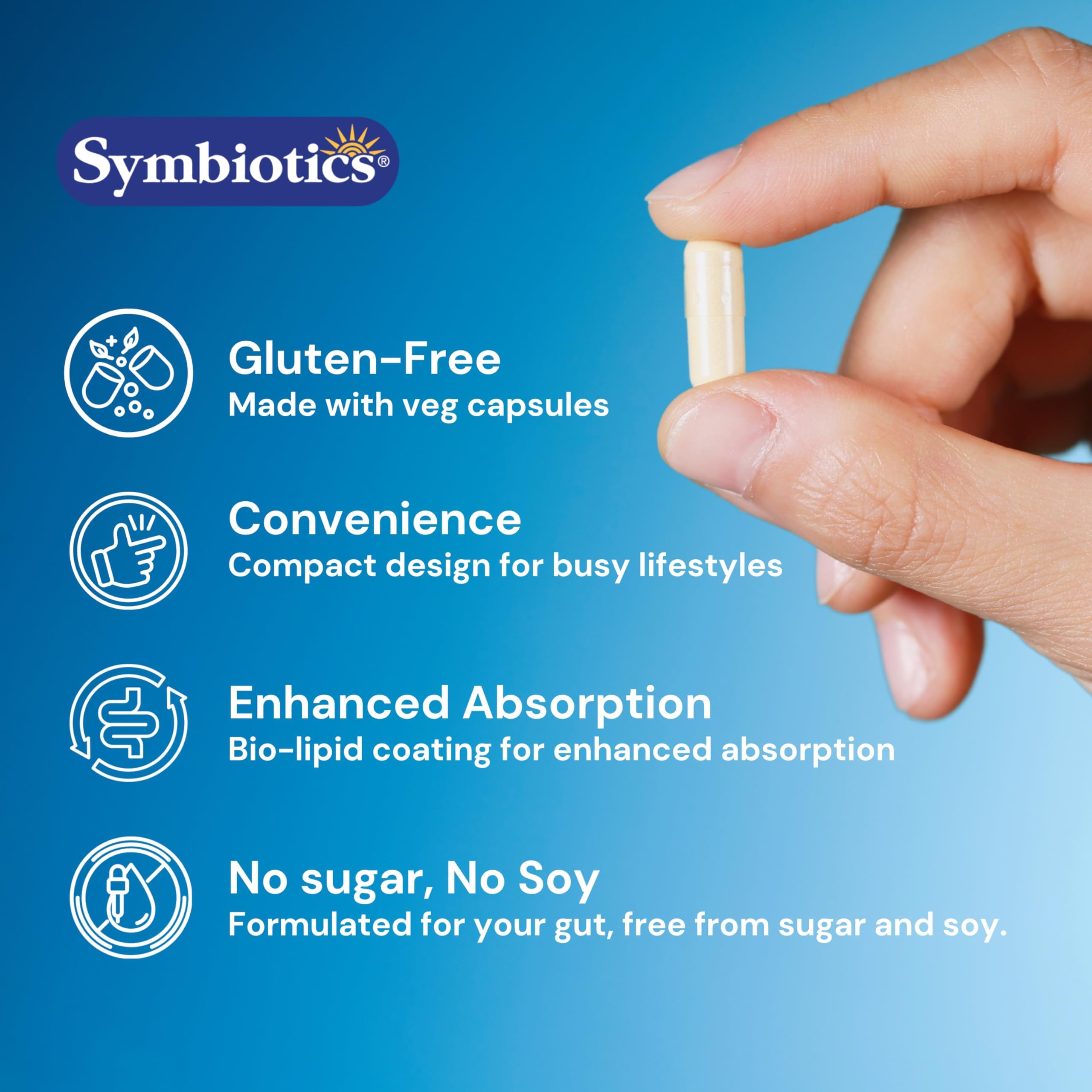 Symbiotics Colostrum Supplement 227g side view