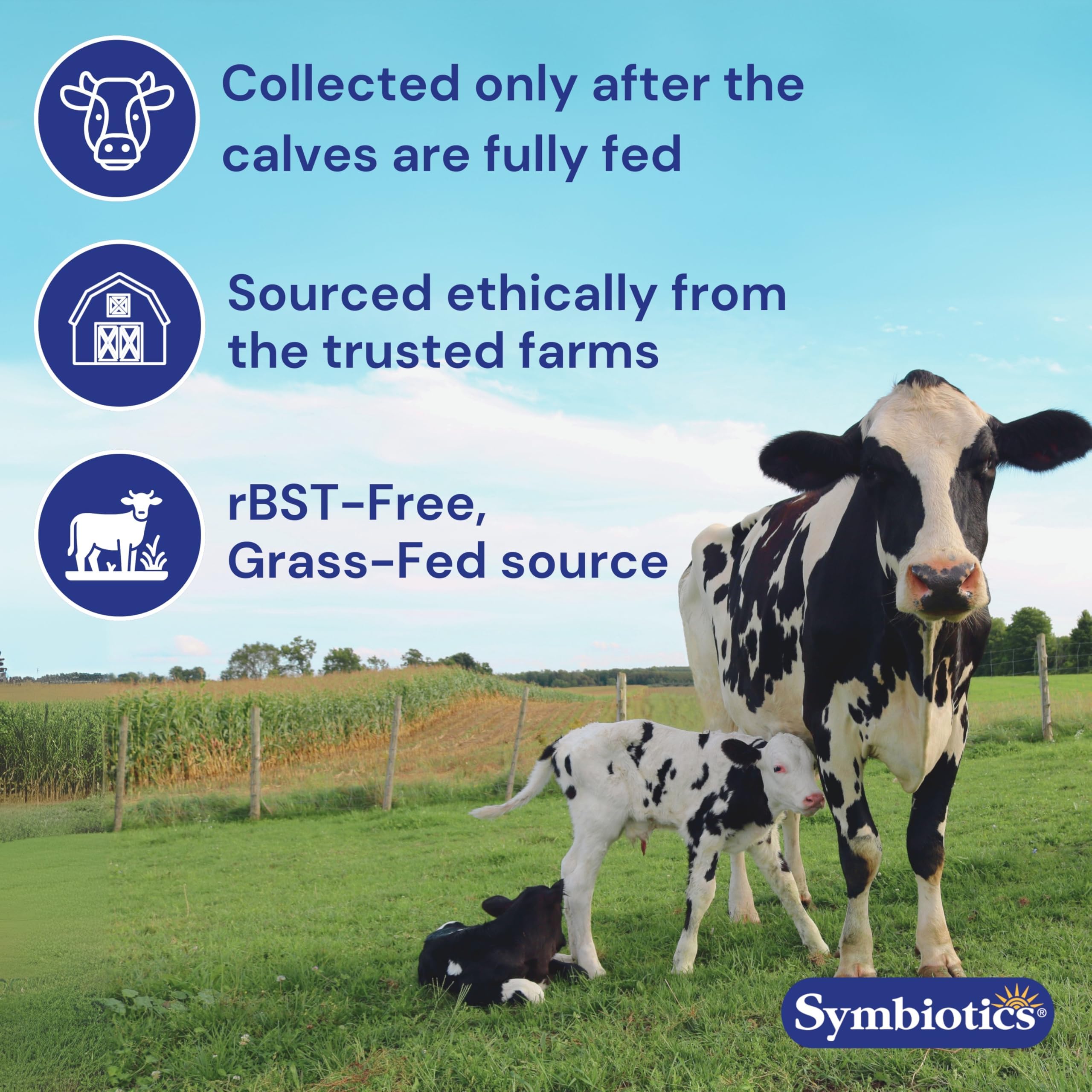Symbiotics Colostrum Supplement in a lifestyle setting