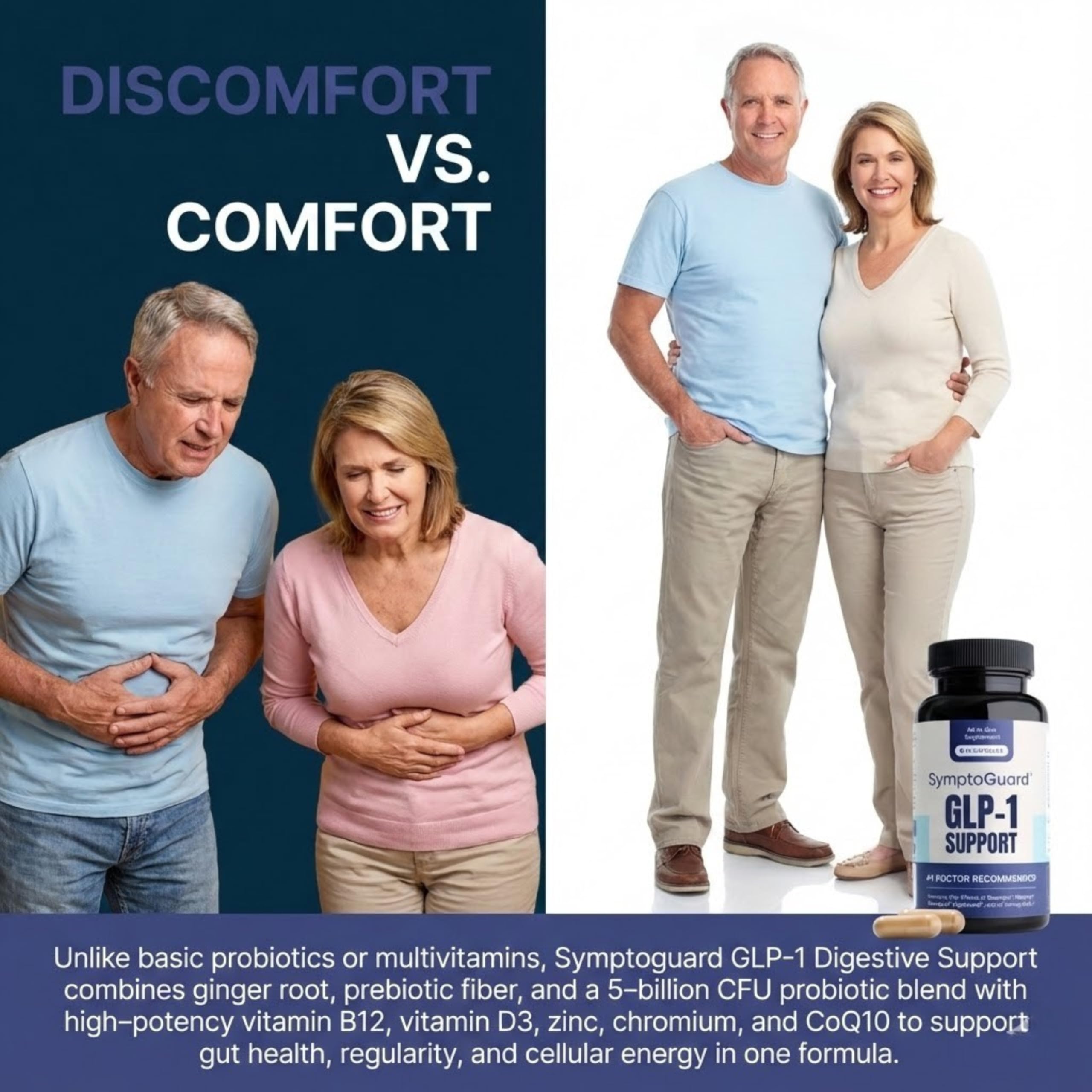 SymptoGuard GLP-1 daily Support Capsules ingredients list