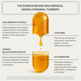Synchro Turmeric Gold Ultra Concentrated Liposomal side view