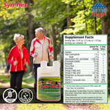 Synflex Liquid Glucosamine ingredients list on the label