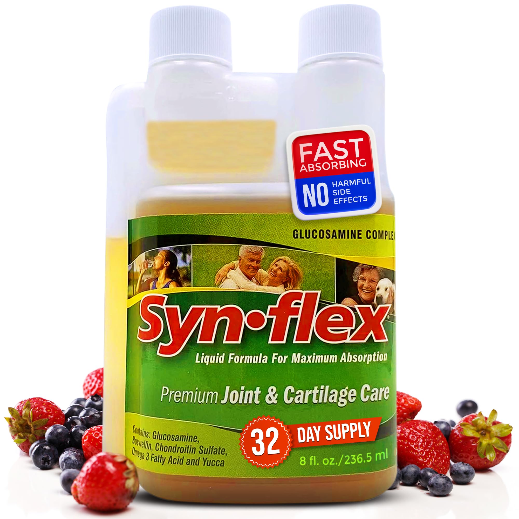 Synflex Liquid Glucosamine Original Formula 227g front view