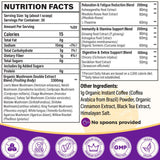 Syokupoe Mushroom Coffee Blend 11 Mushrooms serving suggestion