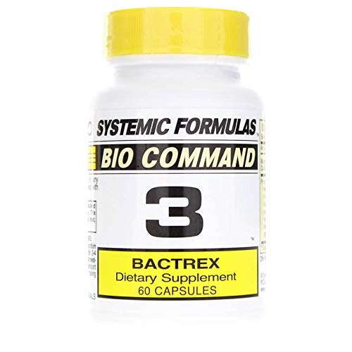 Systemic Formulas 3 BACTREX 50g powder supplement front view