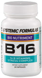 Systemic Formulas B-Complex Vitamin Supplement 50g front view
