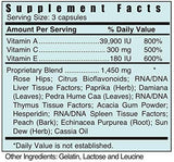 Systemic Formulas Broad Spectrum 68g back view showing ingredients list