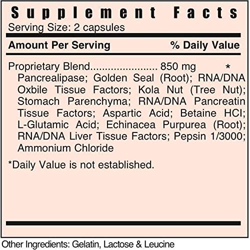 Systemic Formulas D - daily bottle with label