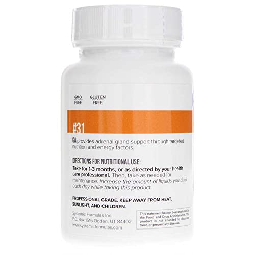 Systemic Formulas Ga-Adrenal 50g packaging