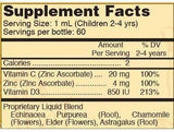 Systemic Formulas TUFF PLAY 141g liquid supplement back view