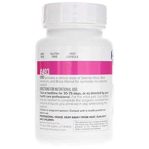 Systemic Formulas Vrm3 Micro Blended Supplement packaging