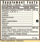 Systemic Formulas ZGLUTN Multi-Enzymes 23g side view