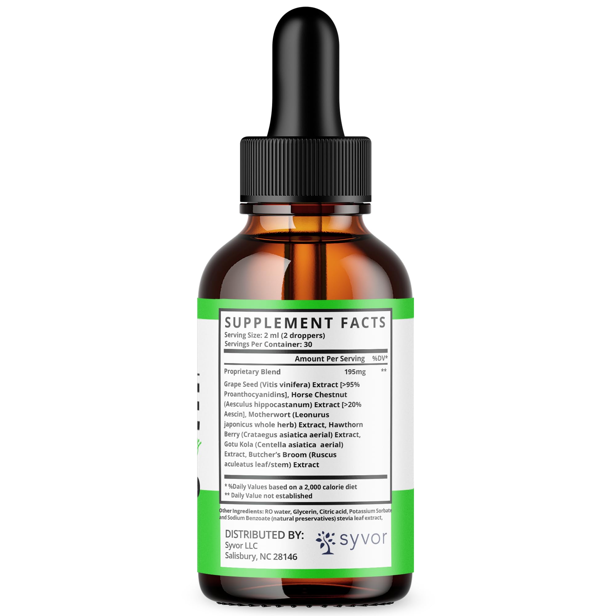 Syvor Advanced Formula Drops Supplement with measuring spoon