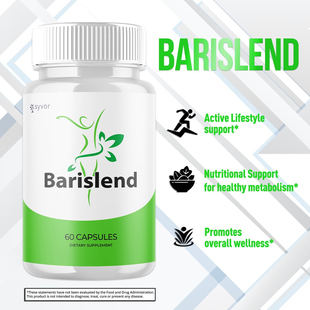 Syvor Barislend Blended Vitamin & Mineral Supplement ingredients list