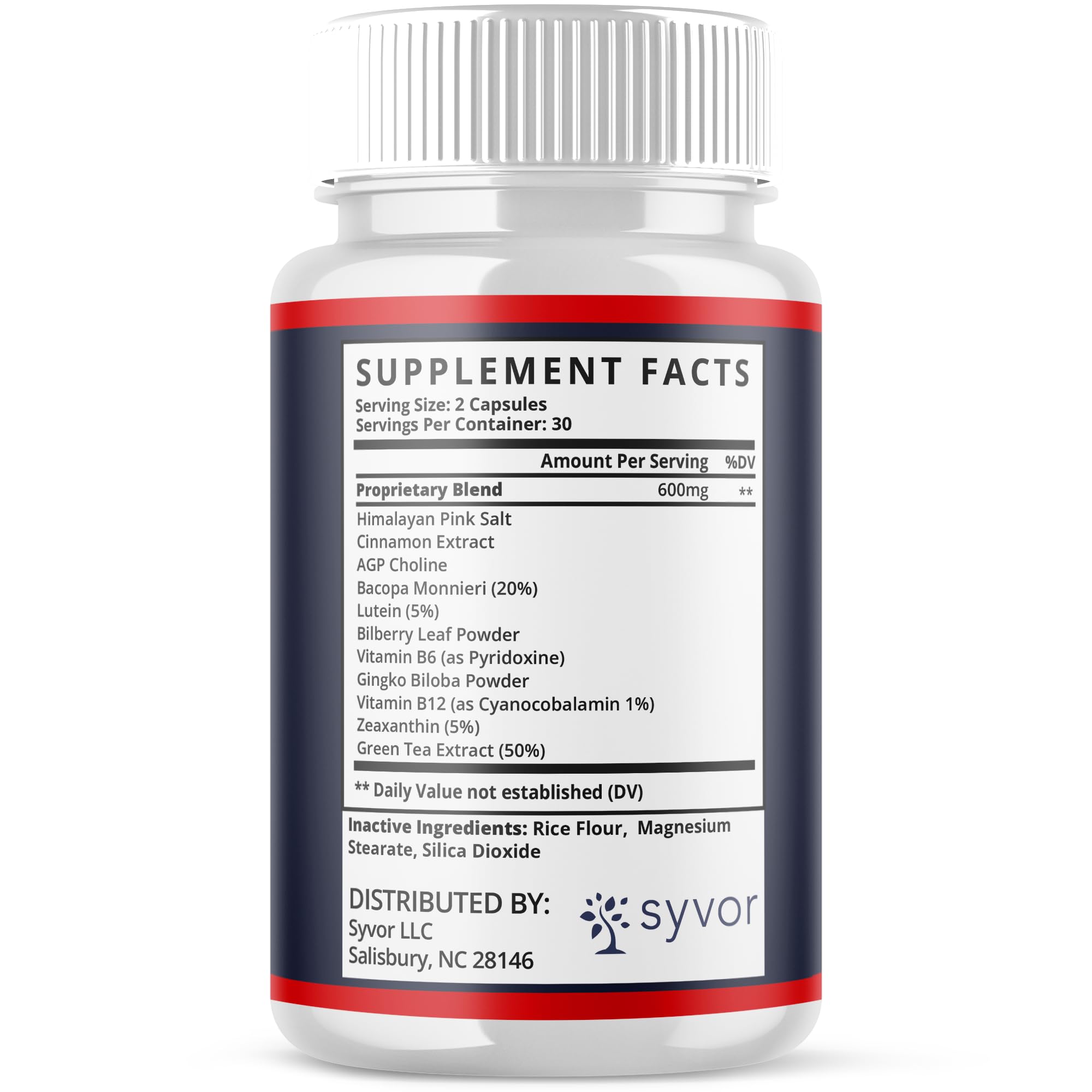 Syvor Bio Glyco Capsules with measuring spoon for dosage