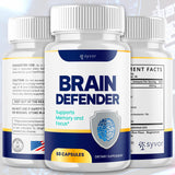 Syvor Brain Defender Capsules side view with label