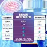Syvor Brain Defender Capsules with dosage information