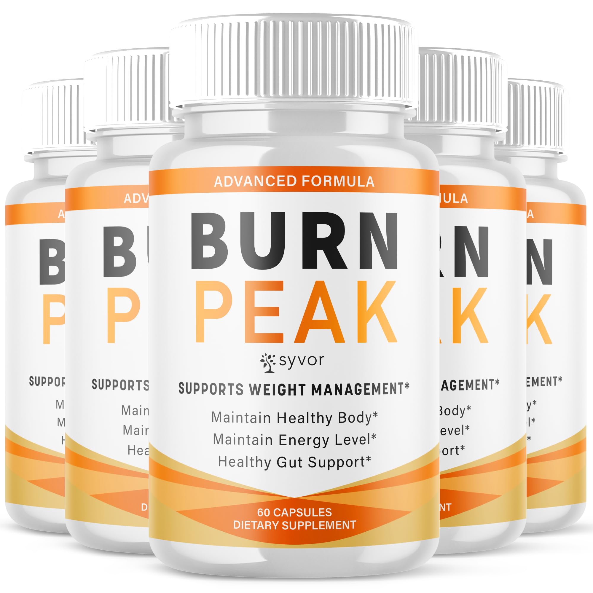 Syvor Burnpeak Capsules bottle front view