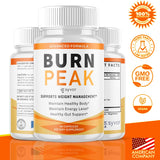 Syvor Burnpeak Capsules side view showing dosage