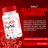 Syvor Glyco Sync Balance Capsules back view with ingredient list