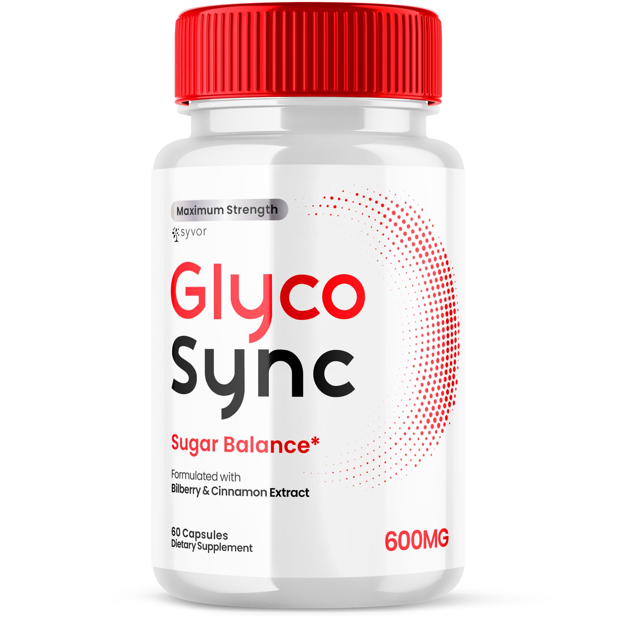 Syvor Glyco Sync Balance Capsules front view with packaging