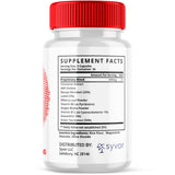 Syvor Glyco Sync Balance Capsules package dimensions next to a ruler