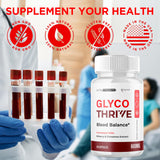 Syvor Glyco Thrive Capsules lifestyle scene with healthy foods