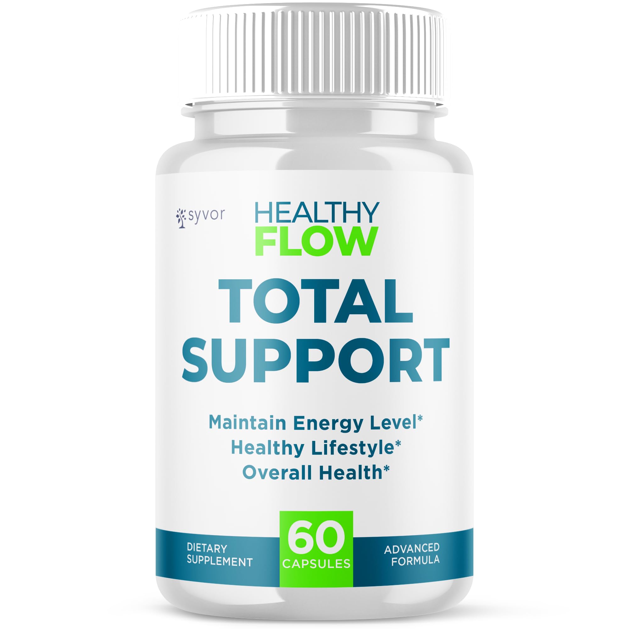 Syvor Healthy Flow Capsules bottle front view