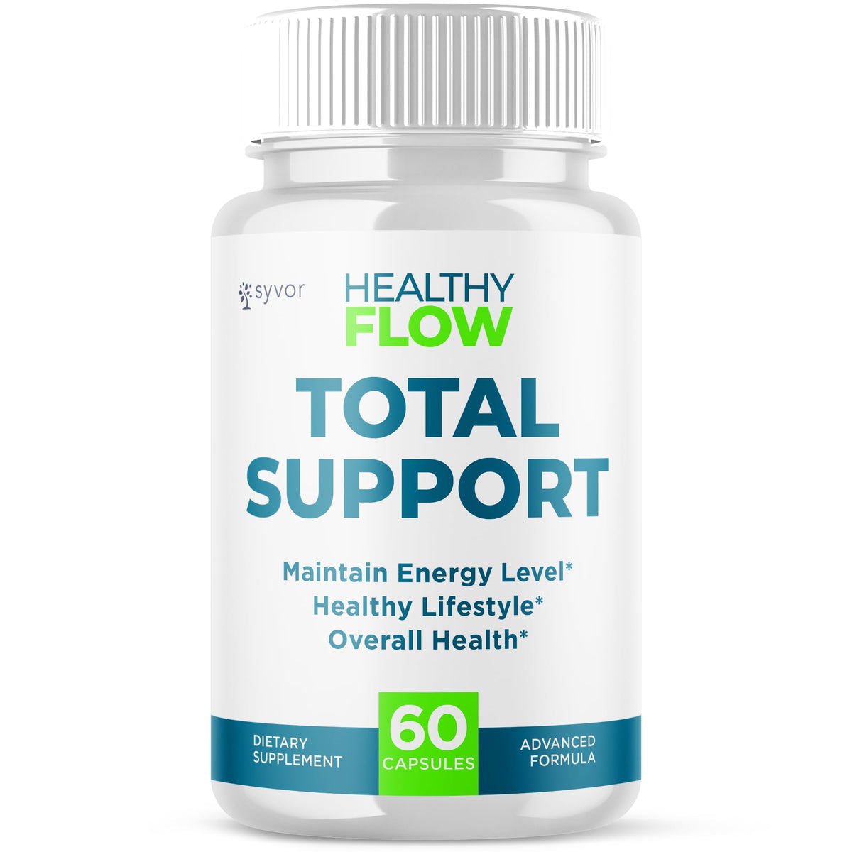 Syvor Healthy Flow Capsules bottle front view