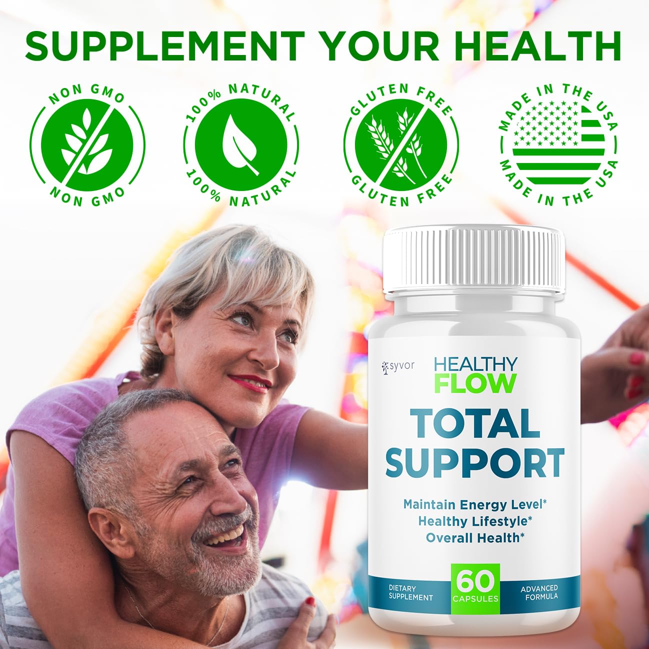 Syvor Healthy Flow Capsules packaging details