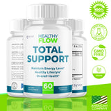 Syvor Healthy Flow Capsules side view showing ingredients