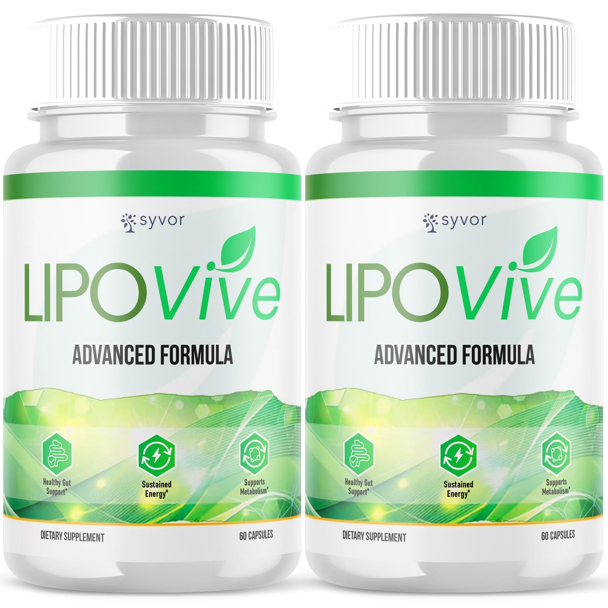 Syvor Lipovive Max Strength Capsules front view
