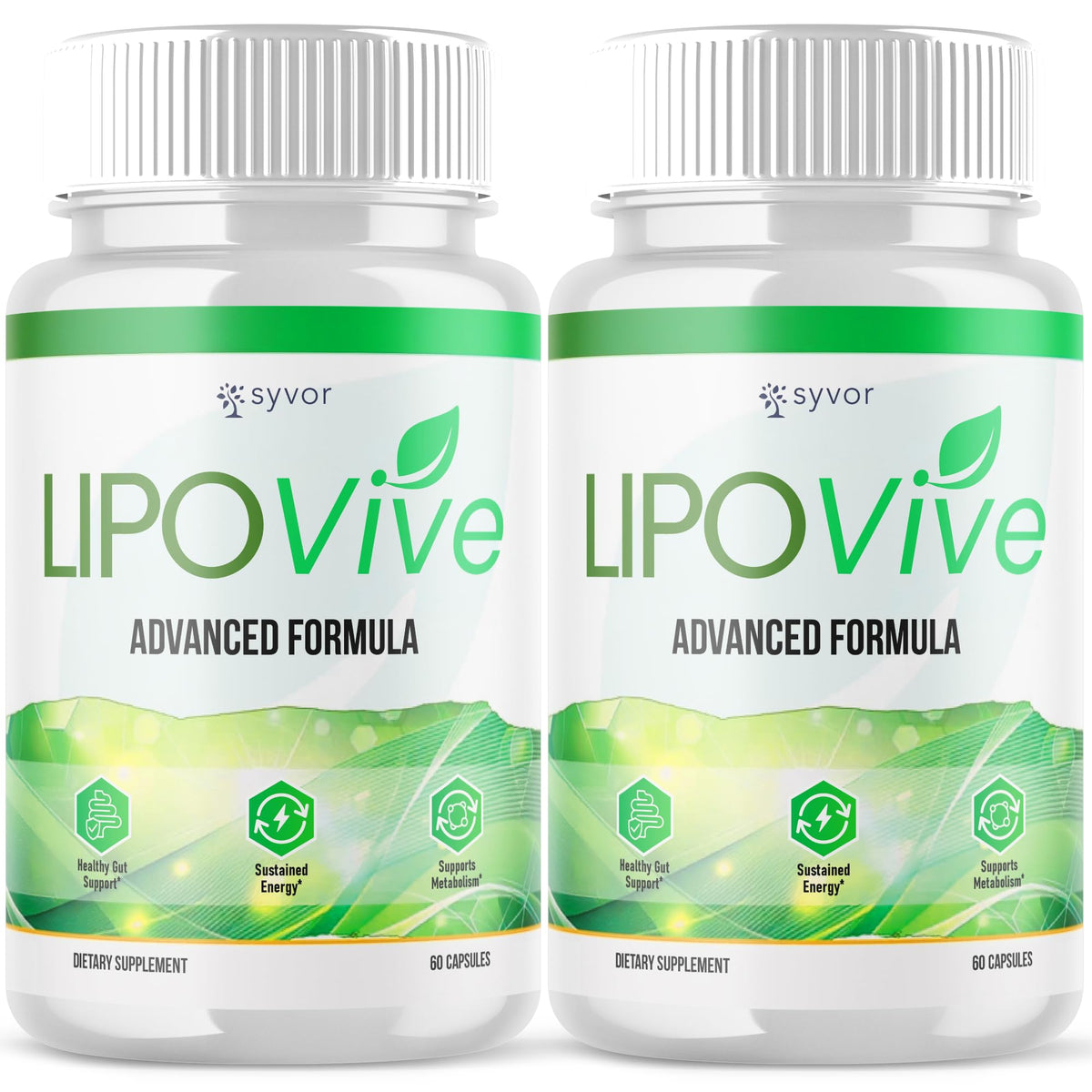 Syvor Lipovive Max Strength Capsules front view