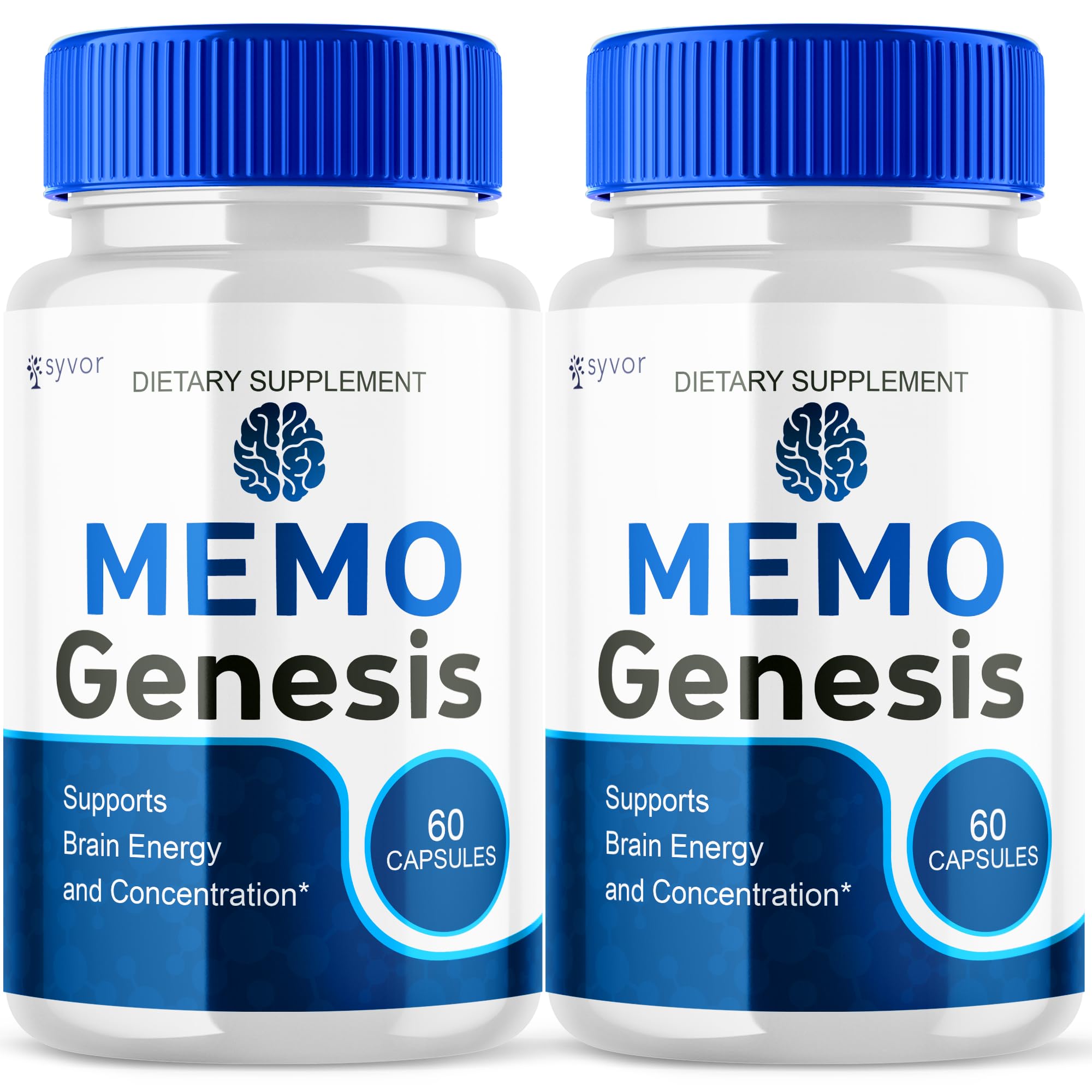 Syvor MemoGenesis Capsules front view with packaging